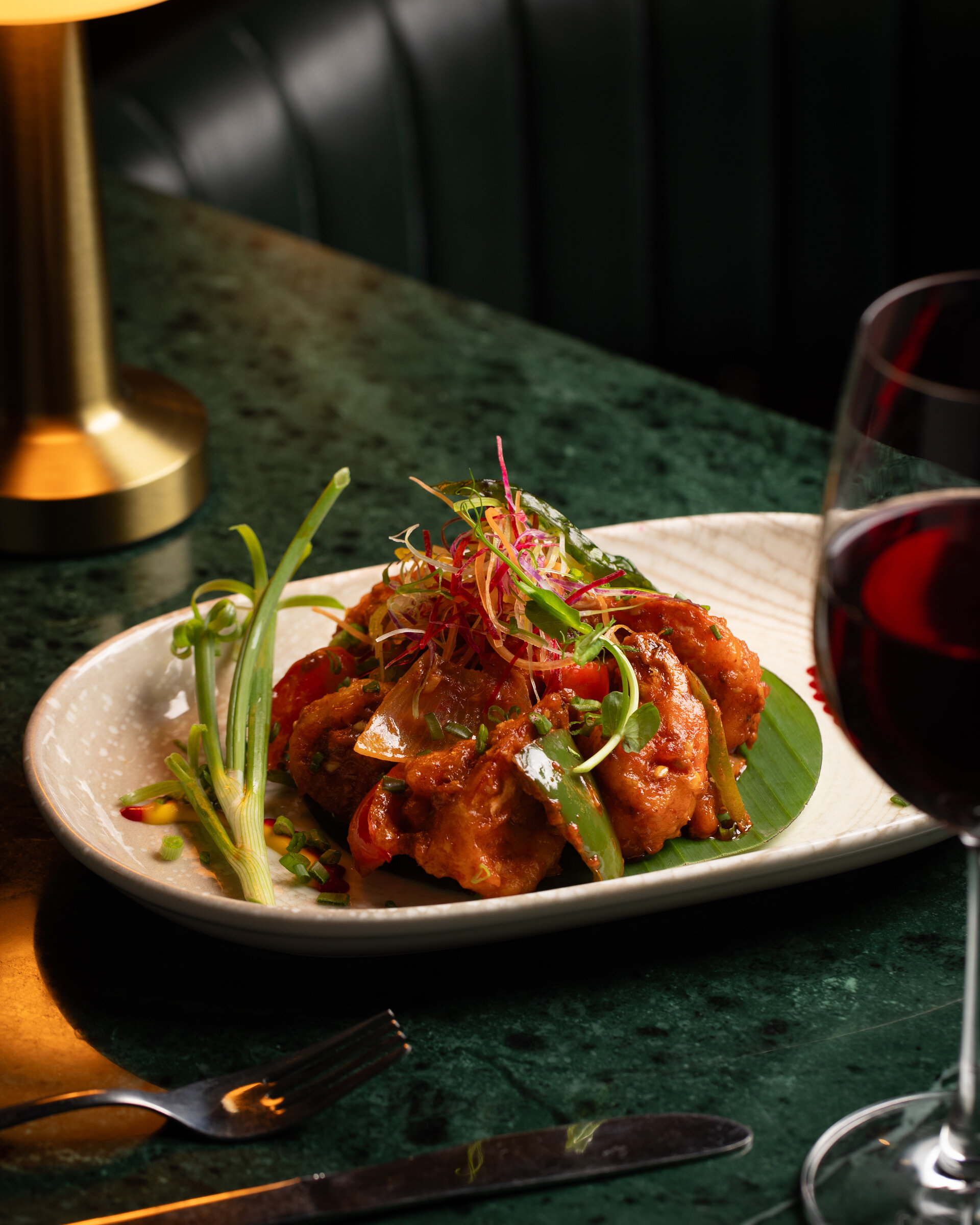 Curated cuisine at Paros Brewery